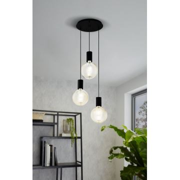 Eglo - Hanglamp aan koord 3xE27/40W/230V