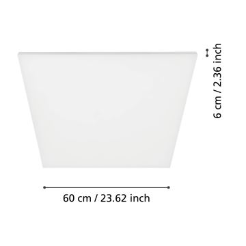 Eglo - Plafonnier LED LED/33W/230V