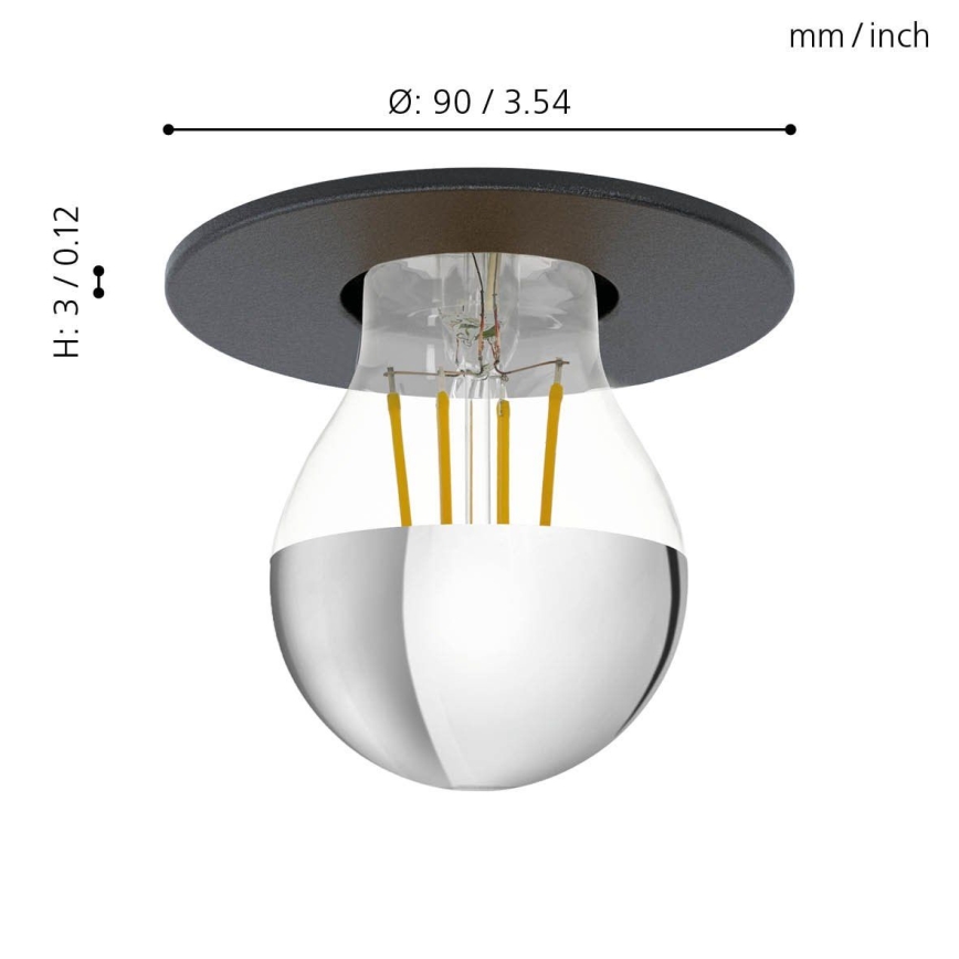 Eglo - Inbouwverlichting 1xE27/40W/230V