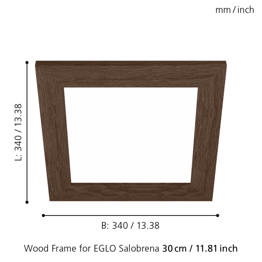 Eglo - Frame voor een Lamp 340x340 mm