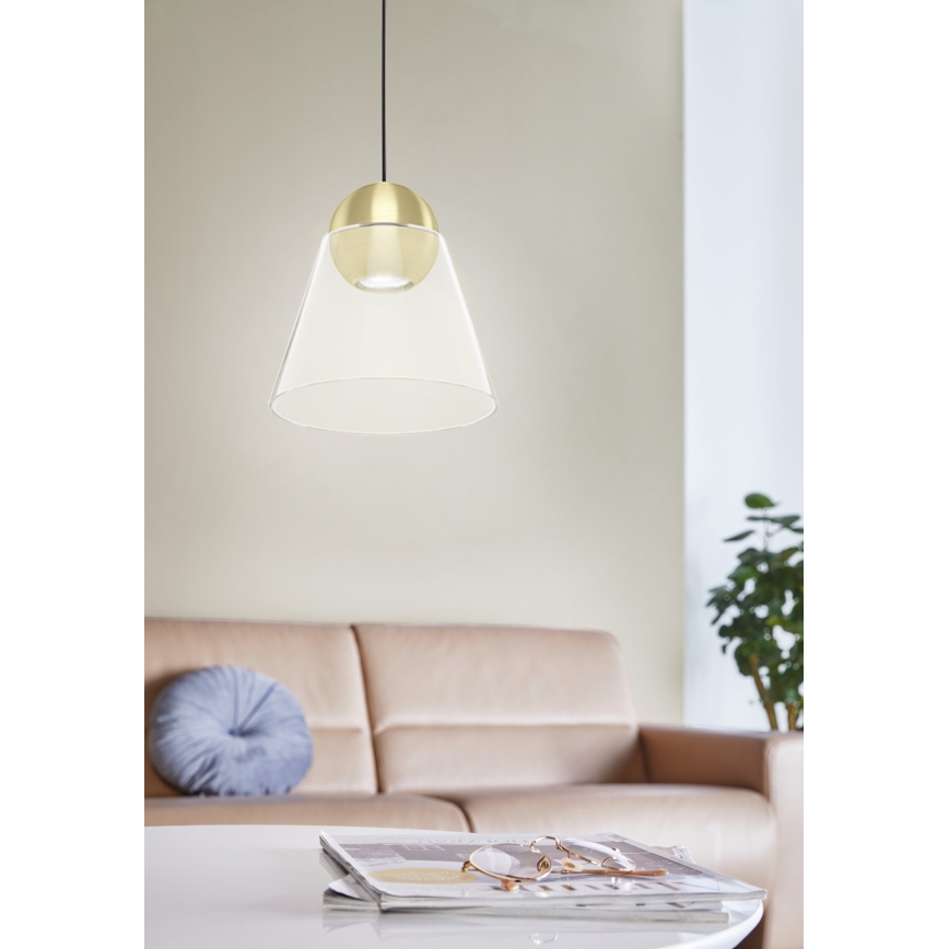 Eglo - LED Hanglamp aan een koord 1xGU10/4,5W/230V