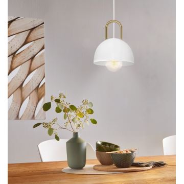 Eglo - Hanglamp aan koord 1xE27/40W/230V wit