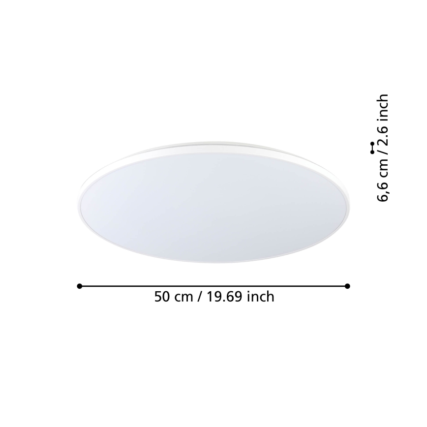 Eglo - LED Plafondlamp LED/29W/230V diameter 50 cm