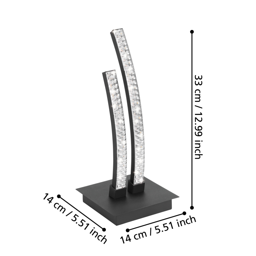 Eglo - Lampe de table LED/8W/230V