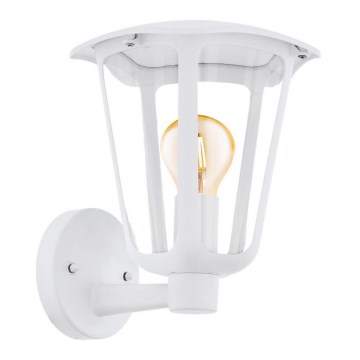 Eglo - Buiten wandlamp 1xE27/60W/230V IP4wit