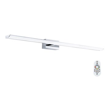 Eglo - Eclairage de salle de bain LED RVB à intensité variable TABIANO-C LED/21W/230V IP44 + télécommande