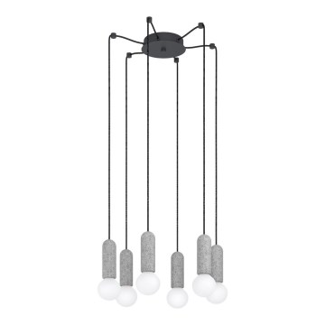 Eglo - Hanglamp aan koord 6xE27/40W/230V