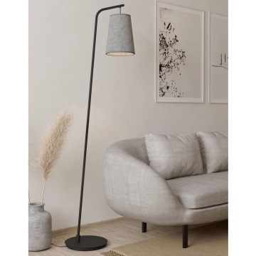 Eglo - Lampadaire 1xE27/40W/230V gris