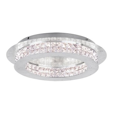 Eglo - LED Kristallen plafondlamp dimbaar LED/31,5W/230V