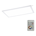 Eglo - LED RGB Panneau à intensité variable LED/21W/230V + télécommande