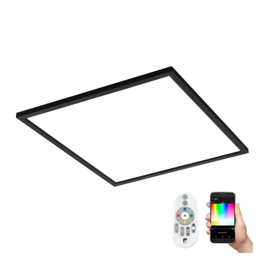 Eglo - Plafonnier à intensité variable LED RGB SALOBRENA-C LED/34W/230V + télécommande