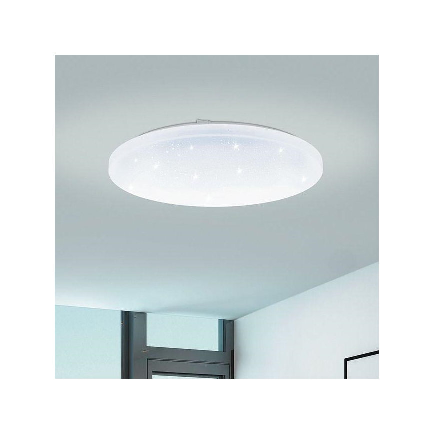 Eglo - Plafonnnier à intensité variable salle de bain LED/12W/230V IP44 + télécommande