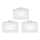 Eglo - SET 3x LED Inbouwspot FUEVA 1 1xLED/2,7W/230V