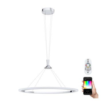 Eglo - Suspension filaire à intensité variable LED RGB HORNITOS-C LED/37W/230V + télécommande