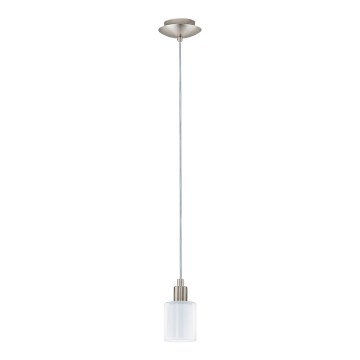 Eglo - Suspension filaire LED MY CHOICE 1xE14/4W/230V  chrome/blanc