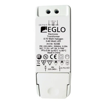 Eglo - Transformator EINBAUSPOT 70W/230V/11,5V AC