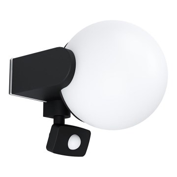 Eglo - Wand Lamp voor Buiten met Sensor 1xE27/15W/230V IP44