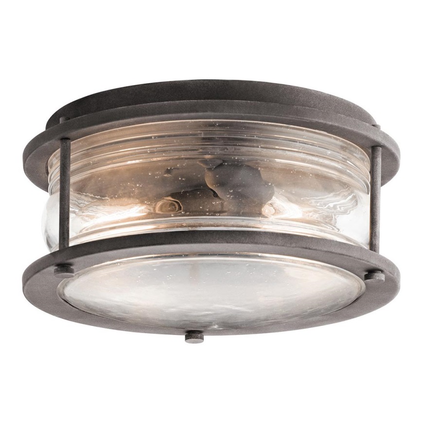 Elstead KL-ASHLANDBAY-F - Plafondlamp voor buiten ASHLAND 1xE27/60W/230V IP44