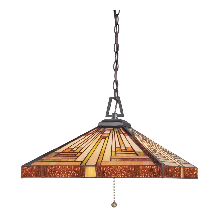 Elstead QZ-STEPHEN-3P - Hanglamp aan een ketting STEPHEN 3xE27/60W/230V