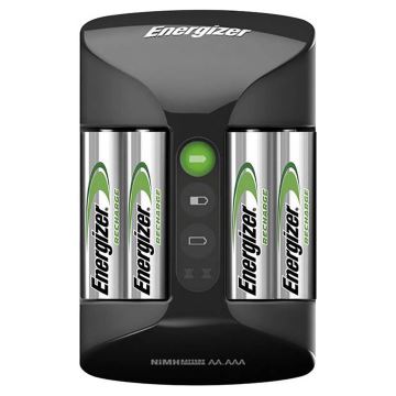 Energizer - Batterij Oplader NiMH 7W/4xAA/AAA 2000mAh 230V