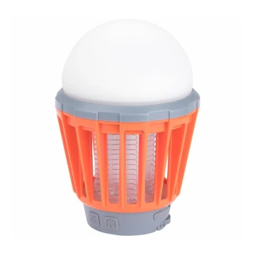 Extol - Draagbare LED Lamp met Insectenval LED/3W/2000 mAh/3,7V IPX6