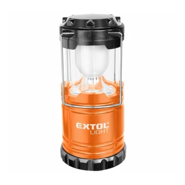 Extol - Lampe portable LED/3xAA orange/noire