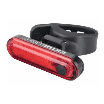 Extol - Oplaadbare LED fietszaklamp voor Achterop LED/220mAh 3,7V IPX4