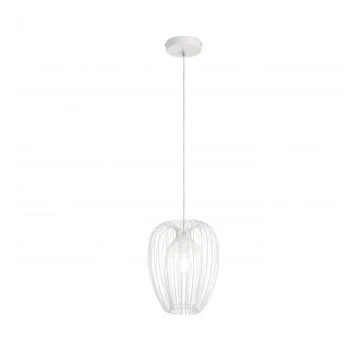 Fabas Luce 3677-45-102 - Hanglamp aan een koord CAMP 1xE27/40W/230V wit