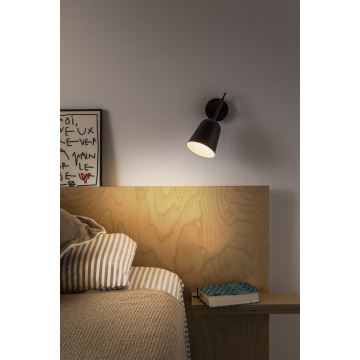 FARO 28257 - Applique murale STUDIO 1xE14/8W/230V noir