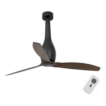 FARO 32004 - Ventilateur de plafond ETERFAN noir/marron d. 128 cm + télécommande