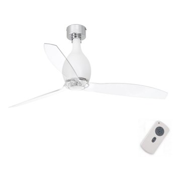 FARO 32025 - Ventilateur de plafond MINI ETERFAN blanc/transparent