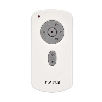 FARO 32030 - Plafondventilator MINI ETERFAN zwart + afstandsbediening