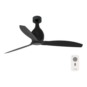 FARO 32030 - Ventilateur de plafond MINI ETERFAN noir + télécommande