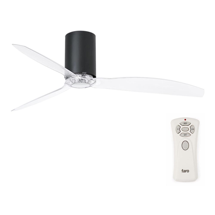 FARO 32041 - Plafondventilator MINI TUBE FAN d. 128 cm + afstandsbediening