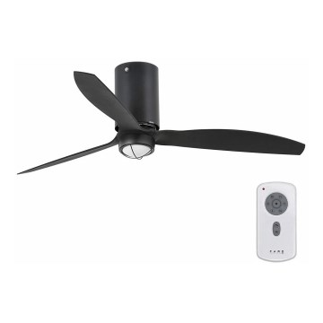 FARO 32043WP-10 - LED Ventilateur de plafond MINI TUBE FAN LED/16W/230V noir d. 128 cm + télécommande