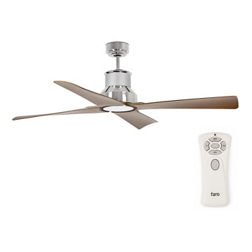 FARO 33482 - Ventilateur de plafond WINCHE d. 130 cm + télécommande