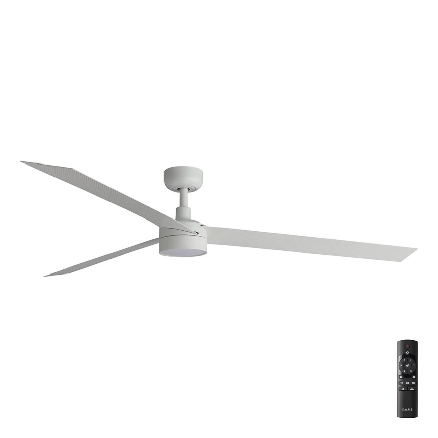 FARO 34292-1TW - Ventilateur à intensité variable CRUISER LED/20W/230V 2700/4000/6500K d. 160 cm + télécommande