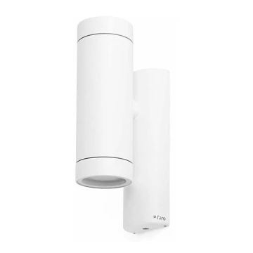 FARO 75500 - Applique murale extérieure STEPS 2xGU10/35W/230V IP44