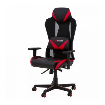 Fauteuil gaming noir/rouge