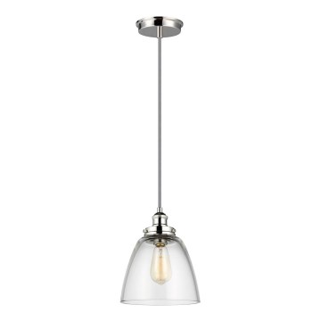 Feiss - Hanglamp aan een koord BASKIN 1xE27/60W/230V chroom