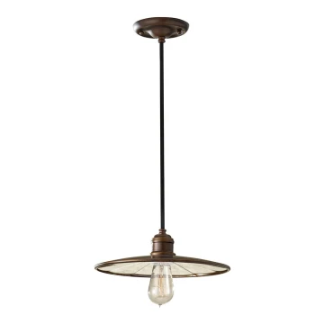 Feiss - Suspension filaire URBAN RENEWAL 1xE27/60W/230V bronze