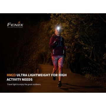 Fenix HM23 - LED Lampe frontale LED/1xAA IP68 240 lm 100 hrs