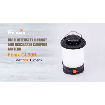 Fenix ​​​​CL30R - LED Draagbare oplaadbare lamp LED/USB IPX7 650 lm 300 h