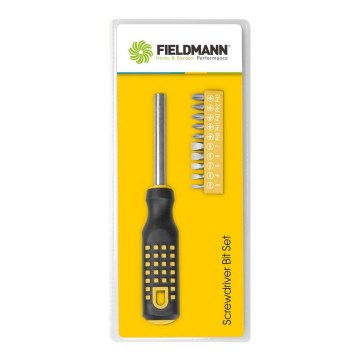 Fieldmann - Schroevendraaier + bits 11 stuks