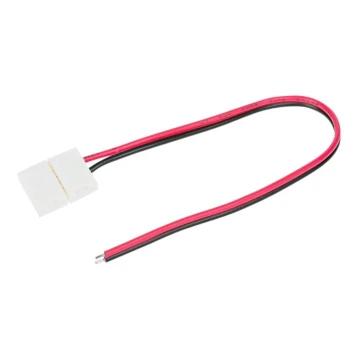Flexibele enkelzijdige connector voor 2-polige LED-strips 10 mm