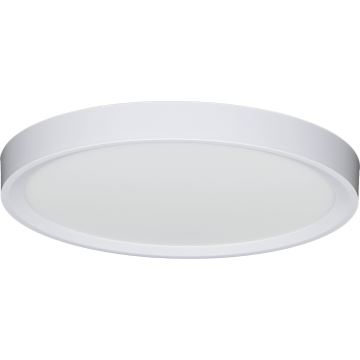 Fulgur 41810 - Plafonnier NOMY LED/18W/230V 3000/4000/6000K d. 23 cm blanc