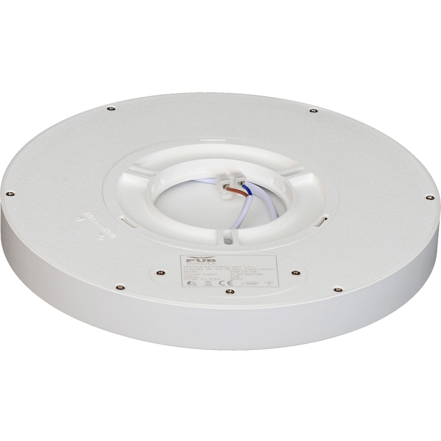 Fulgur 41810 - Plafonnier NOMY LED/18W/230V 3000/4000/6000K d. 23 cm blanc