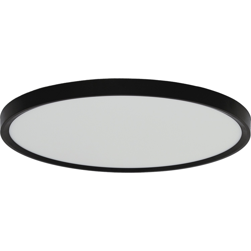 Fulgur 41813 - Plafonnier NOMY LED/32W/230V 3000/4000/6000K d. 40 cm noir