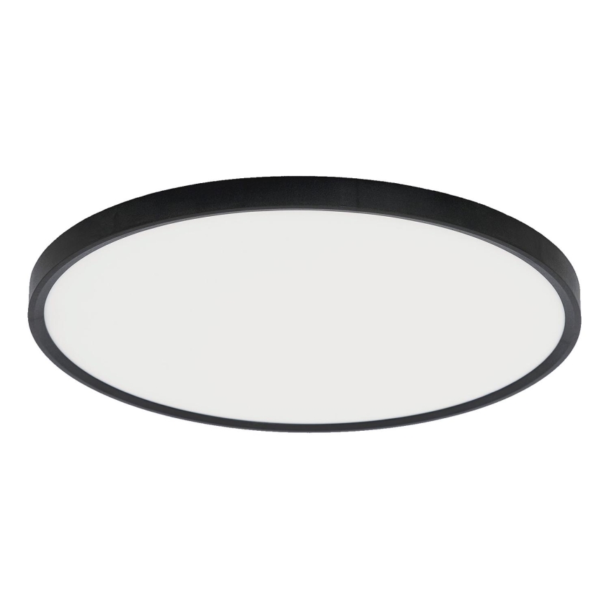 Fulgur 42364 - Plafonnier NOMY LED/40W/230V 3000/4000/6000K d. 50 cm noir