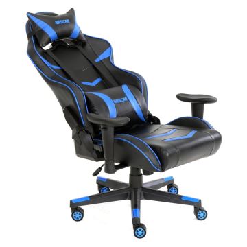 Gaming Stoel VARR Nascar zwart/blauw